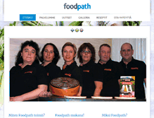 Tablet Screenshot of foodpath.fi